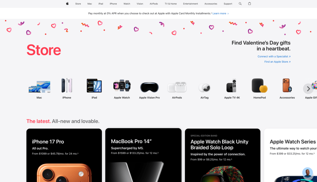An IA/UX Analysis of the Apple Store Homepage